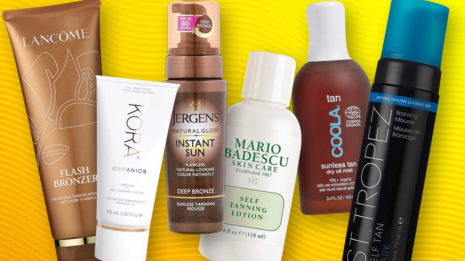 Best self-tanners for a glowy, natural appearance.