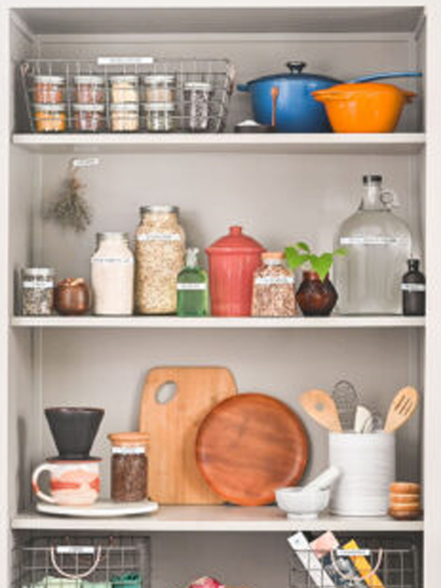 Share organization tips for every room.