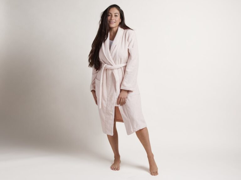 Organic Gauze Terry Robe