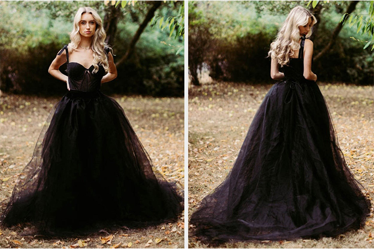 10 Elegant and Upscale Black Dresses for Any Wedding.
