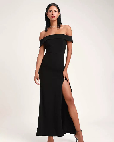 The Off-the-Shoulder Dress