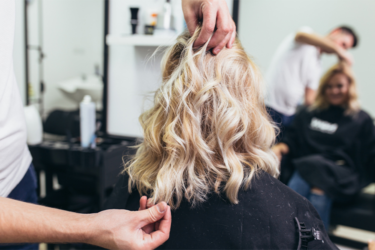 How to protect your hair from heat damage.