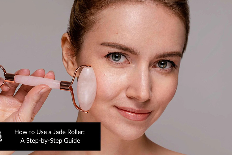 A step-by-step guide to using a face roller.