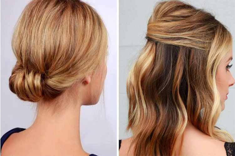 Quick and easy hairstyles for busy mornings.