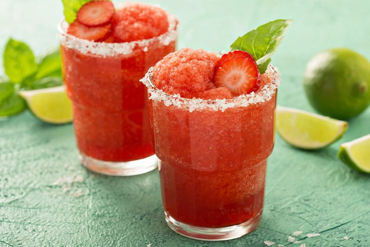 Recipes for blended drinks to help you stay cool on a hot day.