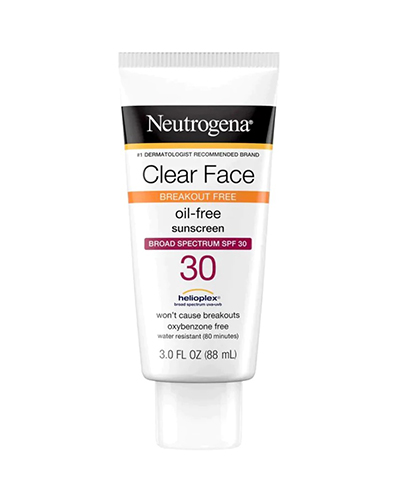 Face sunscreen