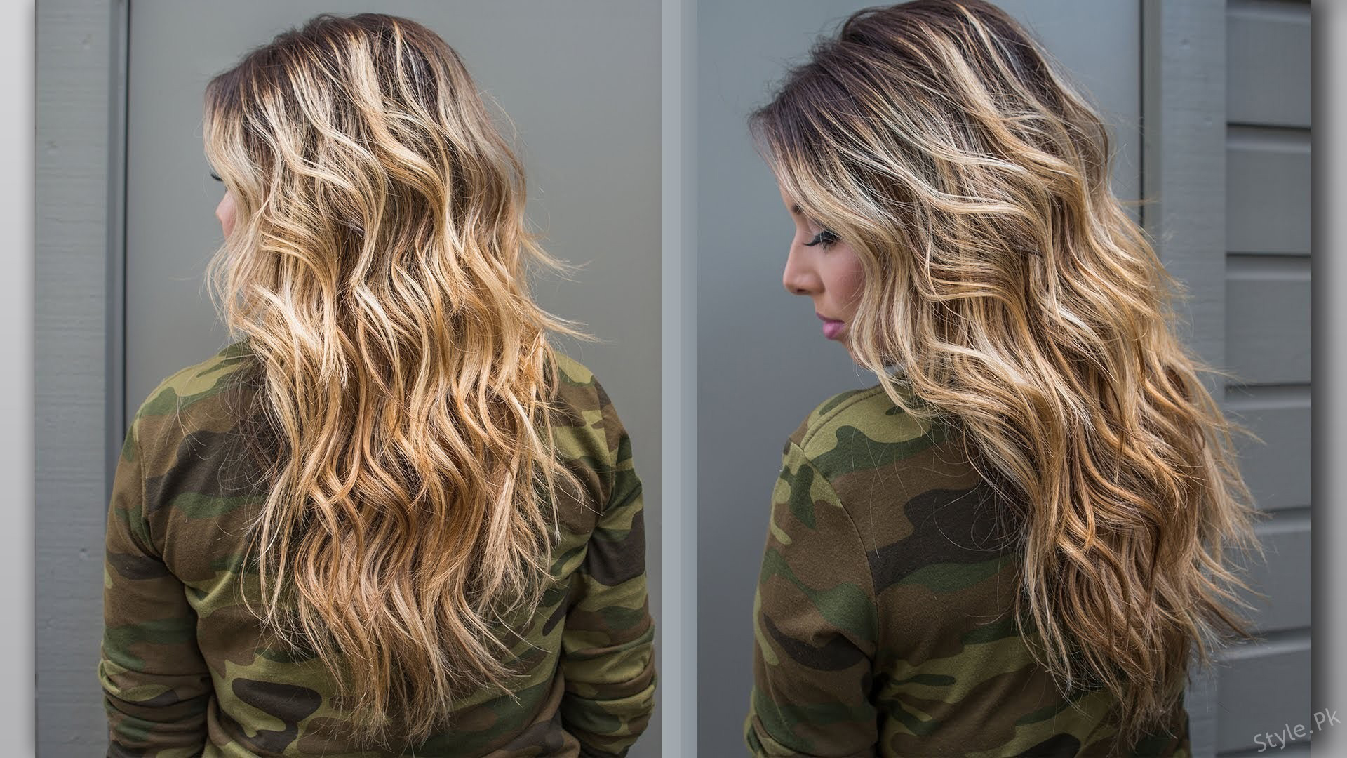 How to achieve the beachy wavy hairs easily.