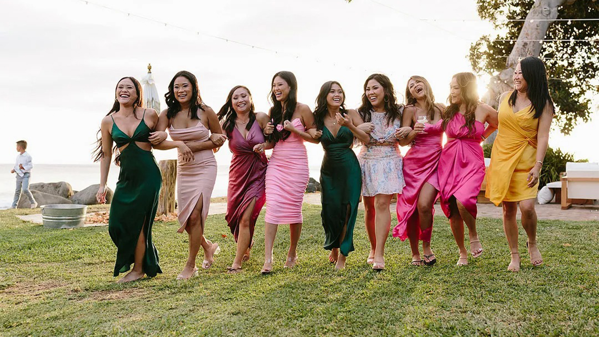 attire suggestions for a summer wedding.