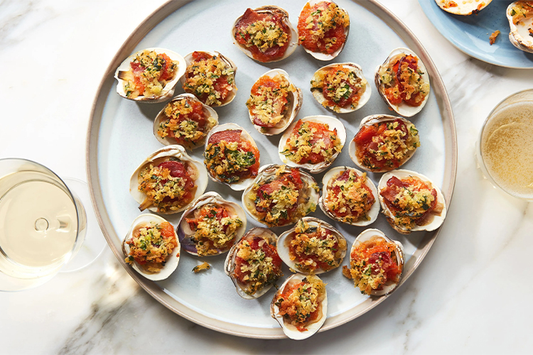 In place of chips, consider serving fresh finger foods during the summer.