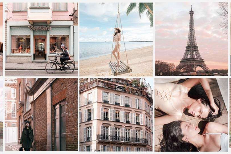 Instagram outfit photo editing techniques.