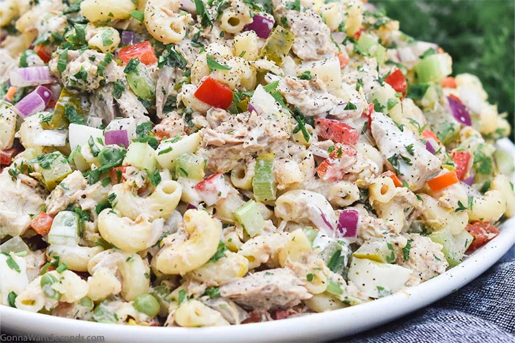 inventive pasta salad combinations.