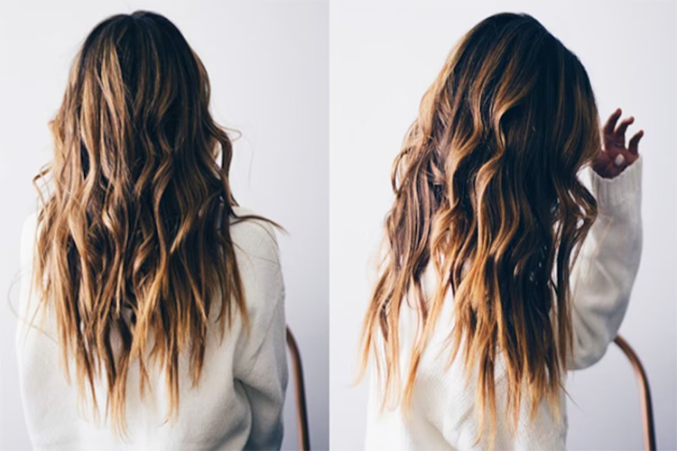 How to achieve the beachy wavy hairs easily.